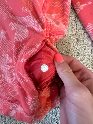 Lululemon Rulu Run Cropped Half-Zip thumbnail 3