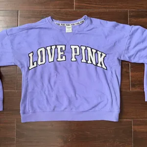 Victoria's Secret PINK Purple Sweatshirt thumbnail 4