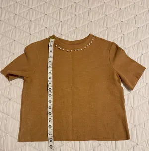 Zara Pearl Top thumbnail 3