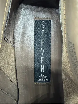 Steven by Steve Madden Bergen Taupe Suede Pointed Toe Booties Women’s 7.5 thumbnail 8