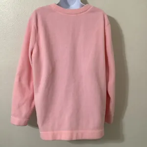 Pink‎ Novelty Wearable Art Kitsch Bird Sequin Embroidered Cozycore Sweatshirt L thumbnail 5