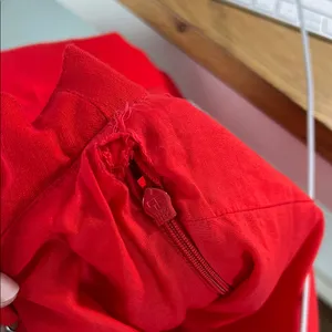 Abercrombie & Fitch Red‎ Linen Blend Off The Shoulder Sweetheart Midi Dress 6 thumbnail 16
