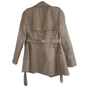 ✨Express Tan Khaki Trench Sz Small Coat✨ thumbnail 4