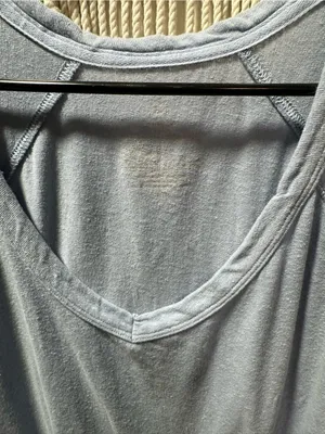 aerie Sky Blue V-Neck Short Sleeve Tee thumbnail 3
