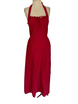 MORE TO COME Danniela Maxi Dress in Red XSmall New Womes Long Gown thumbnail 4