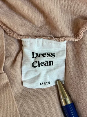 MATE the Label blush organic cotton long sleeve top minimalist sustainable L thumbnail 4