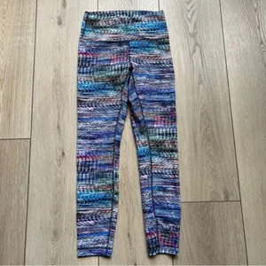 Lululemon Wunder Train High-Rise Tight 25" Digital Oasis White Multi Size 6 thumbnail 5