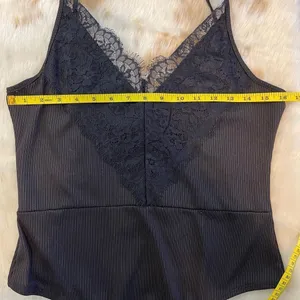 Polly Esther Lace Spaghetti Strap‎ Bodysuit thumbnail 5