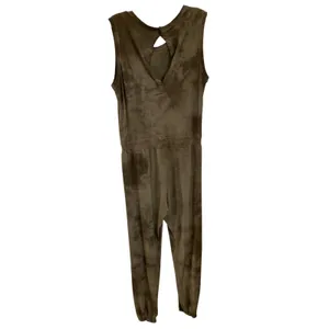 Raquel Allegra Jersey‎ Shortsleeve Jumpsuit in Army Green Size 0 = US XS thumbnail 4