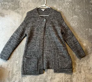 J Jill Women’s‎ Mohair Wool Cashmere Blend Cardigan Size XS thumbnail 1