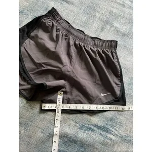 Nike Gray black Tempo Dri-FIT Brief Lined Running Shorts Women's Small thumbnail 9