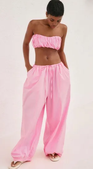 Anthropologie Drawstring Parachute Pants thumbnail 1