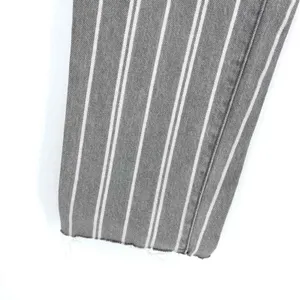 PacSun Gray Double Stripe High Waisted Straight Leg Jeans‎ 27 thumbnail 5