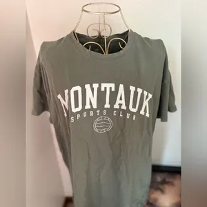 Abercrombie & Fitch Montauk Sports Club Graphic Tee Small Green thumbnail 5
