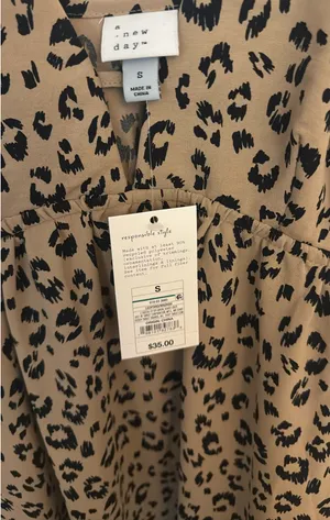 Cheetah Print Midi Dress thumbnail 2