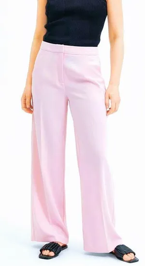 Raku Raku Woman’s Silk Modal Dress Pants thumbnail 1