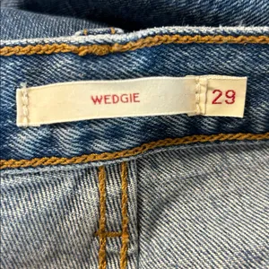 Levi’s Wedgie Straight Leg Denim Jeans thumbnail 6