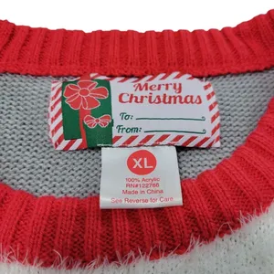 Great Christmas Sweater Size XL Santa Claus Ugly Christmas Sweater Knit Sweater Unisex Sweater thumbnail 6