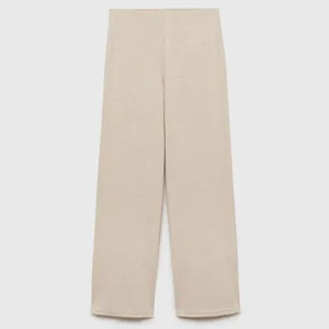 Mango MNG - light beige cream wool blend pants thumbnail 6