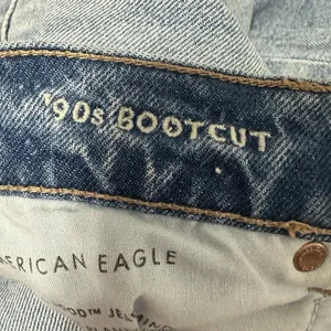 American Eagle 90's Bootcut Jeans Womens 6 Front Slit Split Hem‎ Stretch Denim thumbnail 7