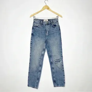 Free People Straight Leg Jean 0 Indigo Blue Size 25 Revolve We The Free Dakota thumbnail 7