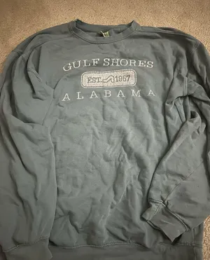 Gulf shores crewneck Gray Size L thumbnail 1