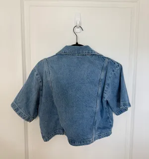 denim cropped T-Shirt thumbnail 2