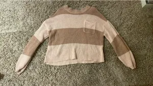 Pink Sweater American Eagle thumbnail 1