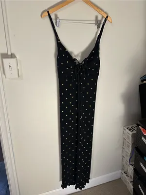 NWT Never Fully Dressed Black Megan Plisse Dress 14 thumbnail 2