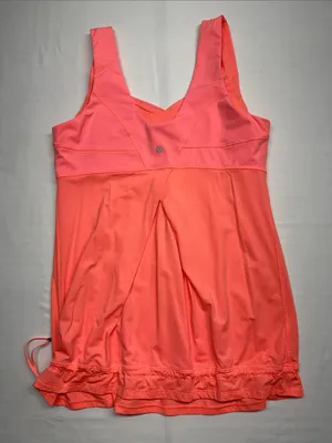 lululemon athletica Coral-Orange Activewear Top thumbnail 4