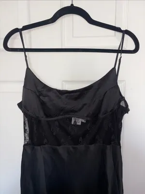 Princess Polly Maybelle Lace Maxi Dress Black Size 10 thumbnail 5