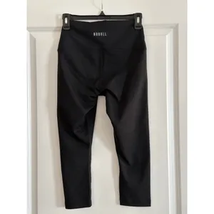 NOBULL Black Cropped Leggings High Rise Performance Tights Small thumbnail 6