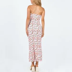 Princess Polly Tiarna Strapless Midi Dress Floral Size US 0 Wedding Guest‎ thumbnail 5