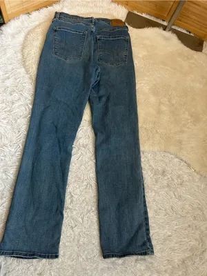 Denizen by Levi’s high rise straight leg stretchy denim jeans woman’s 4 SHORT thumbnail 3