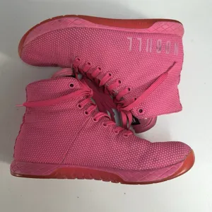 NOBULL No‎ Bull Women 8 High Top Sneaker Trainer Pink SuperFabric Training Shoes thumbnail 4