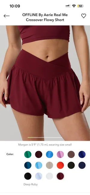 Aerie crossover shorts thumbnail 3