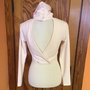 Nordstrom Dance & Marvel NWT Sexy cropped open back top thumbnail 10