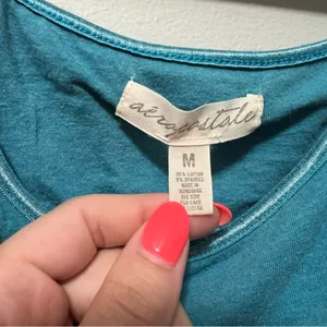 Aeropostale Blue Camisole Tank Top Size M thumbnail 7