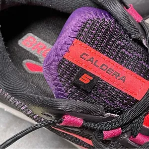 Brooks Caldera 5 Women's Black/Purple Trail Running Shoes Size 7.5B thumbnail 4