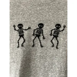 C & C California Gray Short Sleeve T Shirt‎ Skeletons Size XS thumbnail 2