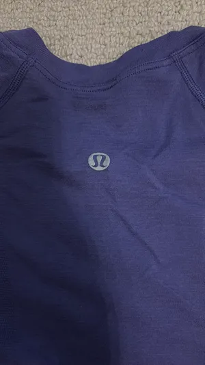 Purple Lululemon Swiftly Tech Short Sleeve thumbnail 4