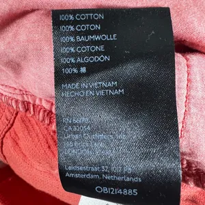 BDG High & Wide Corduroy Solid Wide Leg Pants Red Retro 90s Aesthetic Size 27 thumbnail 6