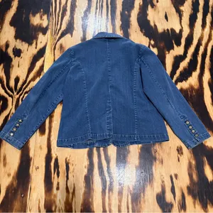 Erika & Co‎ Blue Denim Jacket Size M thumbnail 5