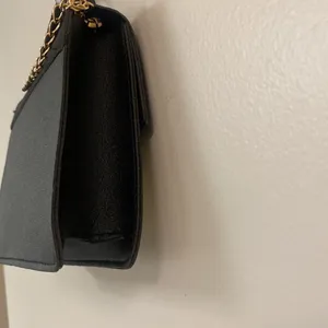 SheIn Mini Twist Lock Color Block Flap Chain Small Satchel Bag thumbnail 6
