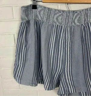 American Eagle Flowy Stripe Pull On Casual Shorts Size XL thumbnail 5