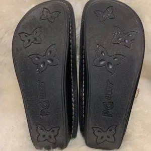 Alegria black patent leather slip on shoes 36 thumbnail 3
