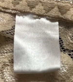 Medium Creme lace no brand camis thumbnail 3