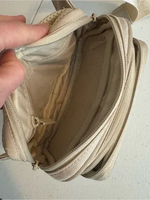 Calpak Stevyn crossbody Fanny Pack bum bag in neutral dune‎ colorway thumbnail 2