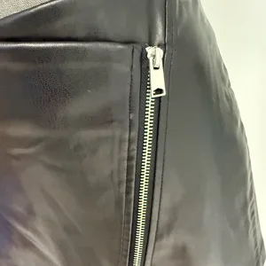 Faux Leather Mini Skirt NWT thumbnail 2