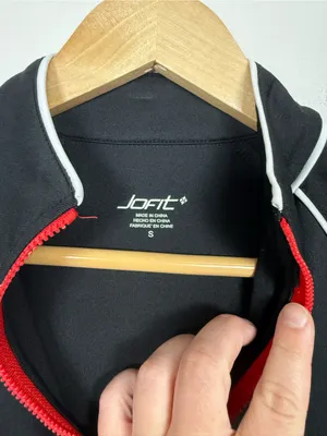 Jofit Women’s Performance Quarter Zip Pullover Golf Tennis Athletic Top S Black thumbnail 5